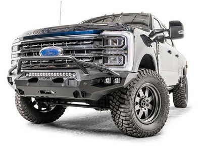Fab Fours FS23-X5952-1 For 23-C F250/F350/F450/F550 Matrix Front Bumper Guard