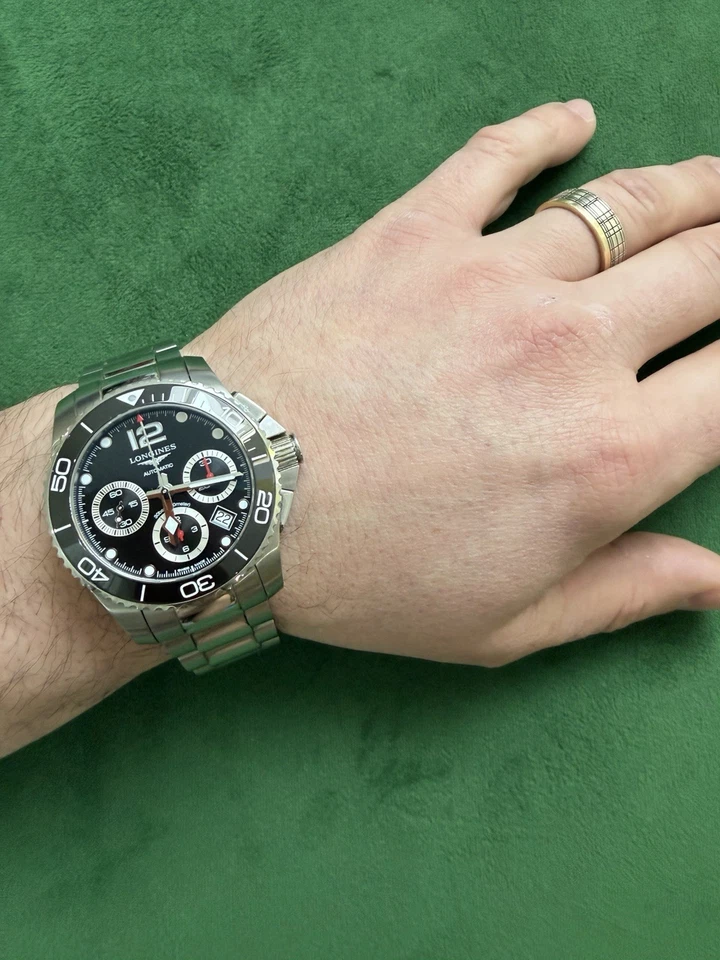 Longines HydroConquest Men's Black Watch - L3.883.4.56.6, photo 2 of 5