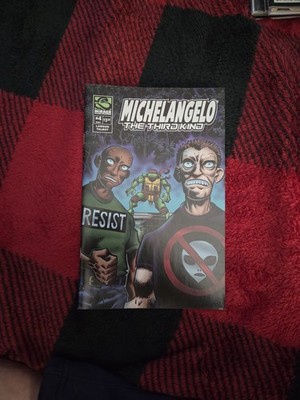 Michelangelo The Third Kind #4 Teenage Mutant Ninja Turtles Mirage 2008 Rare