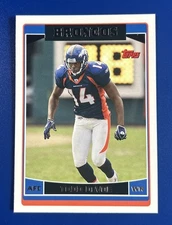 2006 Topps Football Todd DeVoe Denver Broncos #34