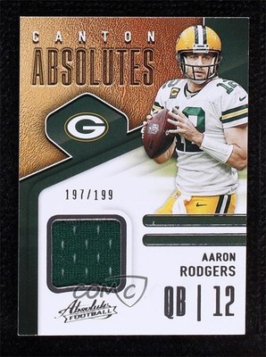 2021 Panini Absolute Canton Absolutes 197/199 Aaron Rodgers #CA5 0tr