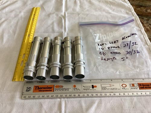 Fishing Reel Seat Lot Parts For Rod Making Aluminum