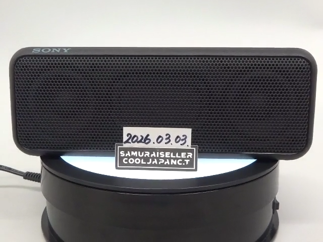【動作確認済み】Sony portable speaker　SRS-30A Sony SRS-XB30 Portable Wireless Speaker Bluetooth Black Japan Used