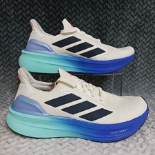 Adidas Ultraboost 5X Women's Running Shoes Off White Aurora Ink Blue Size 8.5