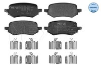 Meyle 025 262 7315 Bremsbelagsatz, Scheibenbremse FüR Ford