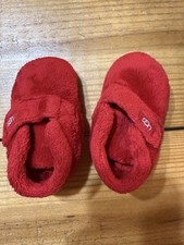 Ugg Bixbee Booties / Slippers For Babies Size 4/5 Red