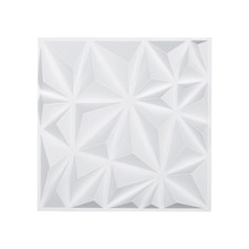 VEVOR 3D Wall Panels 33-Pack 11.81 x 11.81'' PVC 32 Sq.Ft Coverage Diamond Matte