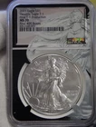 2021 Silver Eagle Final Type 1 Production 1st 400 Boxes NGC MS70