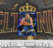 Quinten Post 2024-25 Panini Prizm Black #195 Blue Ice Prizms #/125