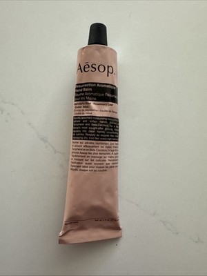 Aesop Resurrection Aromatique Hand Balm 2.6 oz (75 mL) Brand New