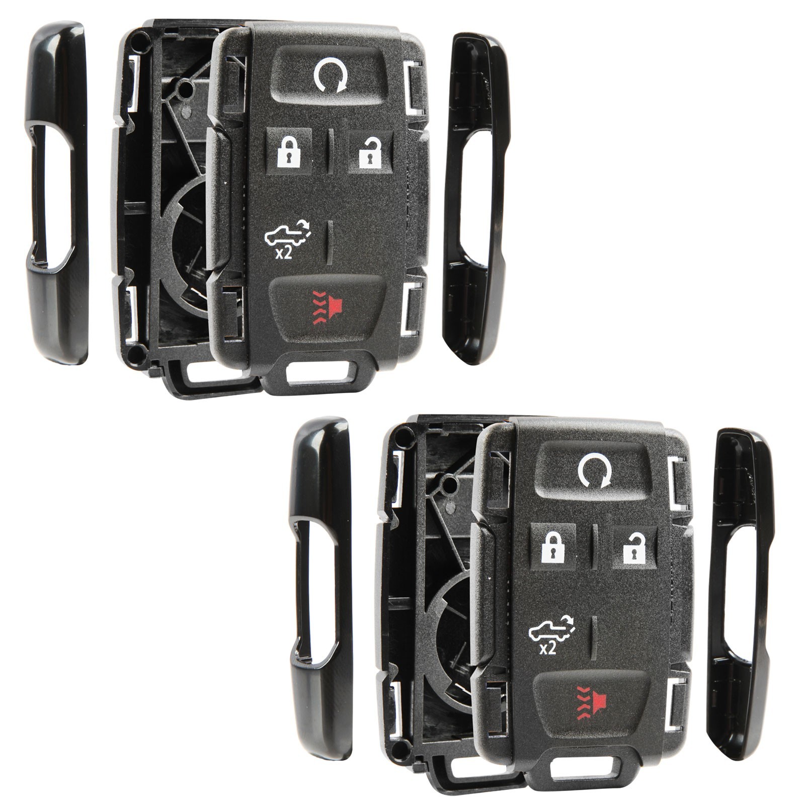 2 Remote Shell Case Pad Smart Fob for GMC 5b Lift Gate (M3N-323372000)