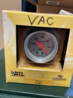 AutoMeter 4384 Ultra-Lite Vacuum Gauge 2-1/16 in., Mechanical