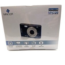 MINOLTA MND20 44MP 2.7K Quad HD Digital Camera Blue New Sealed 16X Zoom