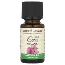 100 Pure Organic Essential Oil, Clove, 0.5 fl oz 15 ml