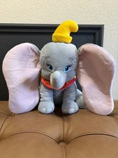 Disney Store Dumbo Plush Elephant Stuffed Animal Soft Toy 13"