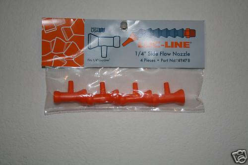 Loc-Line 1/4" Hose Side Flow Nozzles 41478 NEW!! - Picture 1 of 1