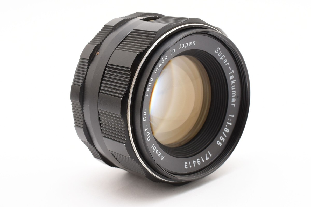 PENTAX - 希少美品 前期型 ASAHI SUPER TAKUMAR 55mm F 1.8 Amazon.com : PENTAX Super-TAKUMAR 55mm F1.8 MF Lens （S/N