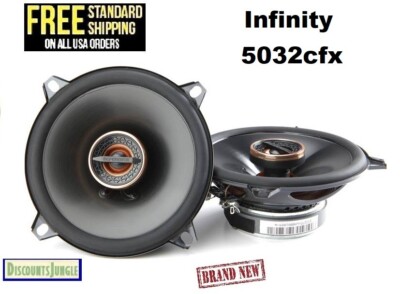 Infinity REF-5032cfx 5.25” 2-Way Coaxial Car Audio Speakers (1
