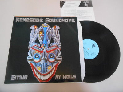 LP Indie Renegade Soundwave - Biting My Nails 12'' (4 Song) MUTE REC +Presskit