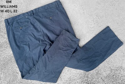 RM WILLIAMS STRAIGHT LEG CHARCOAL GREY JEANS size W40 X L 32 