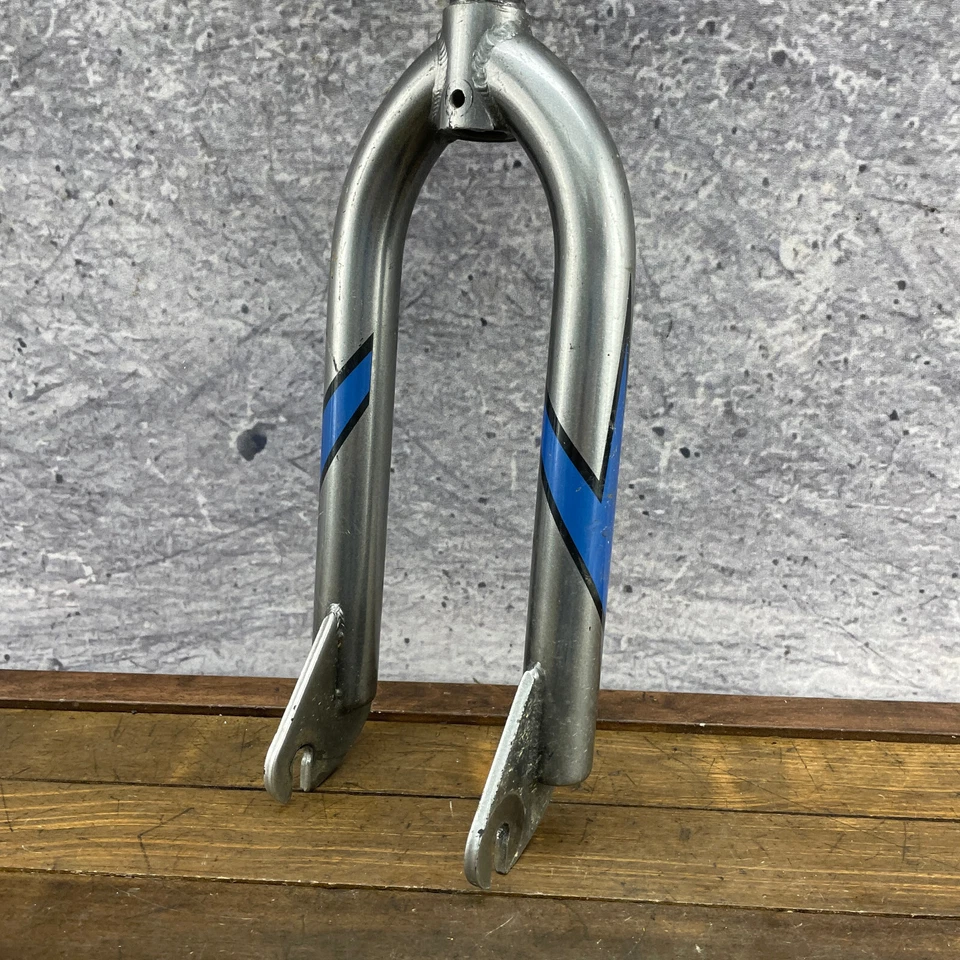 Schwinn BMX Fork 1 1/8 Threadless 20 in Old School BMX Freestyle OG Blue 90s 00s - Image 4 of 4