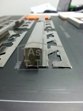 Profilo rondcube acciaio inox lucido mm 12,5xh250 cm