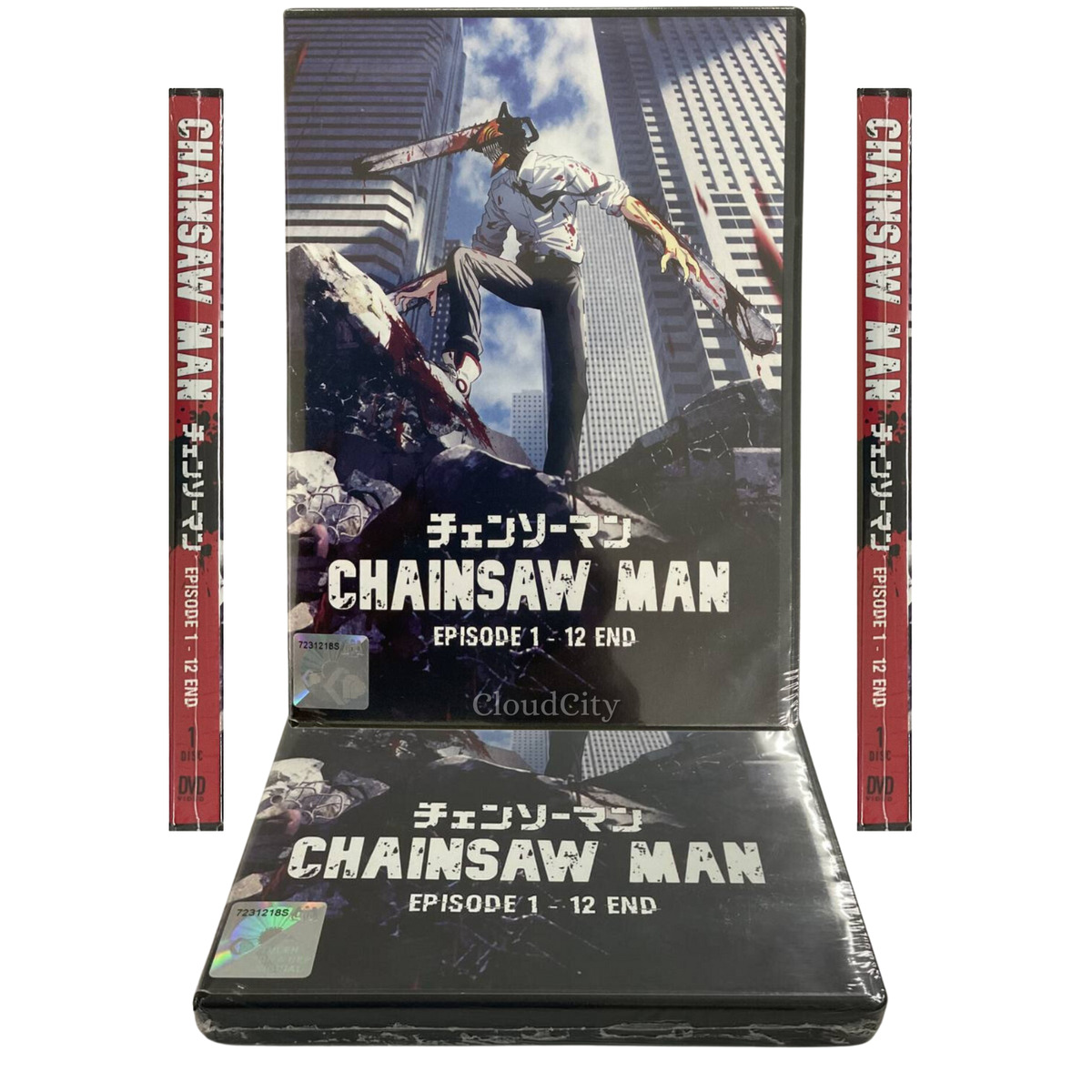 Chainsaw Man Episode 1-12End Japanese Anime DVD English Dubbed