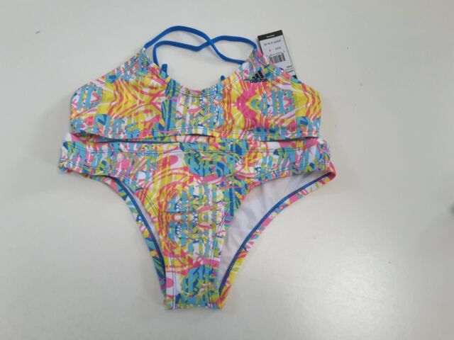 compromiso Higgins léxico Adidas Aqua Solace Tie Back Bikini Set Size 8 for sale online | eBay