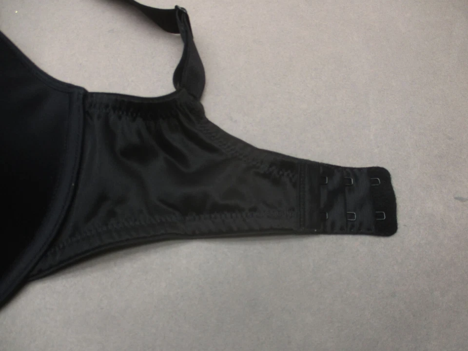 32G Marlies Dekers 女式黑色内衬钢圈背闭合半文胸 9L — 第 4/4 张图片