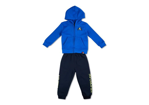 NIKE - Jordan Tuta da Bambino Jumpman Blu - 85A392-U9H