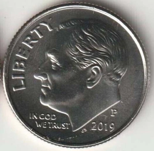 2019 P Roosevelt Dime - Brilliant Uncirculated