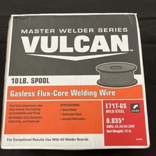 NEW VULCAN Master Welder Series Gasless Flux-Core Welding Wire - 10 Lbs. 63494