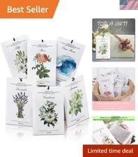 12 Packs Scented Sachets for Drawer and Closet, Long-Lasting Sachets Bags Hom...
