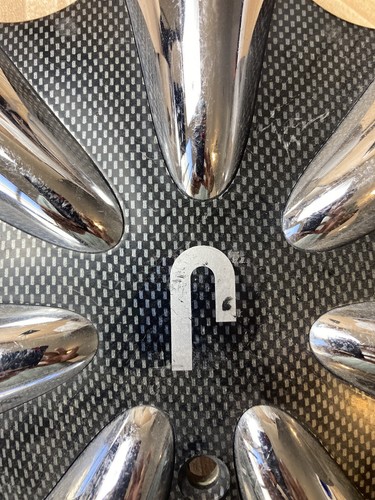 Niche Wheels Chrome/Carbon-Fiber Center Caps #10573 Custom Wheel Cap - Picture 3 of 5