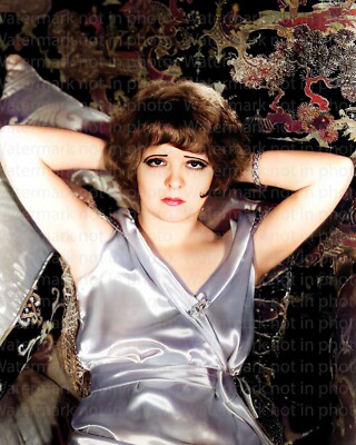Clara Bow RARE COLOR Photo 658