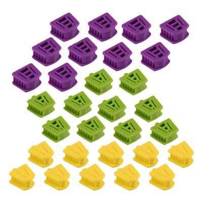 10Pcs Silicone Dental Bite Block Retractor Mouth Opener L/M/S k