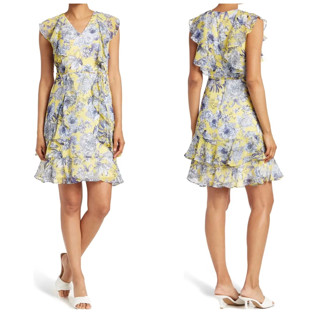 Tommy hilfiger dress clearance yellow