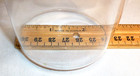 Lot of 2 Vintage Wine Glass Twisted Spiral Stem etched withed AC Nielsen 8" tall — photo 9