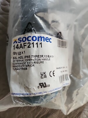 SOCOMEC 14AF2111 / 14AF2111 (BRAND NEW) | eBay