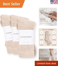 Indulge in Cozy Luxury with 3 Pairs of Cloud Softness Socks - USA Made