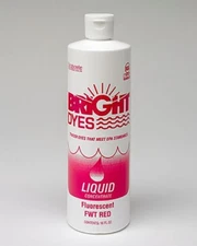 Fluorescent Water & Sewer Leak Tracer Dye, FWT RED 25, 16oz Liquid