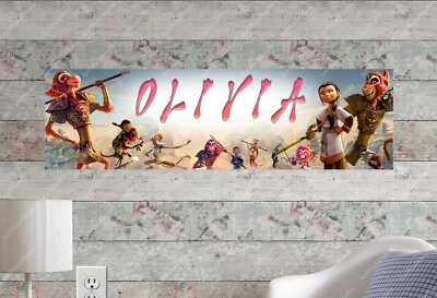 The Monkey King - Personalized Name Poster Customized Birthday Wall Decor Banner