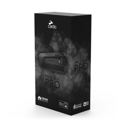 Sprechanlage Cardo Packtalk Pro Single Bluetooth Mesh Interkom Einzelset