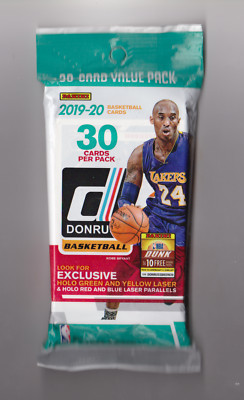 2019-20 Panini Donruss Basketball  30 Card Fat Pack Zion,Marant Rookies Possible