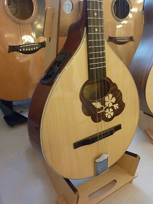 Irish Bouzouki with EQ (Electro Acoustic), made in Romania by Hora, solid wood