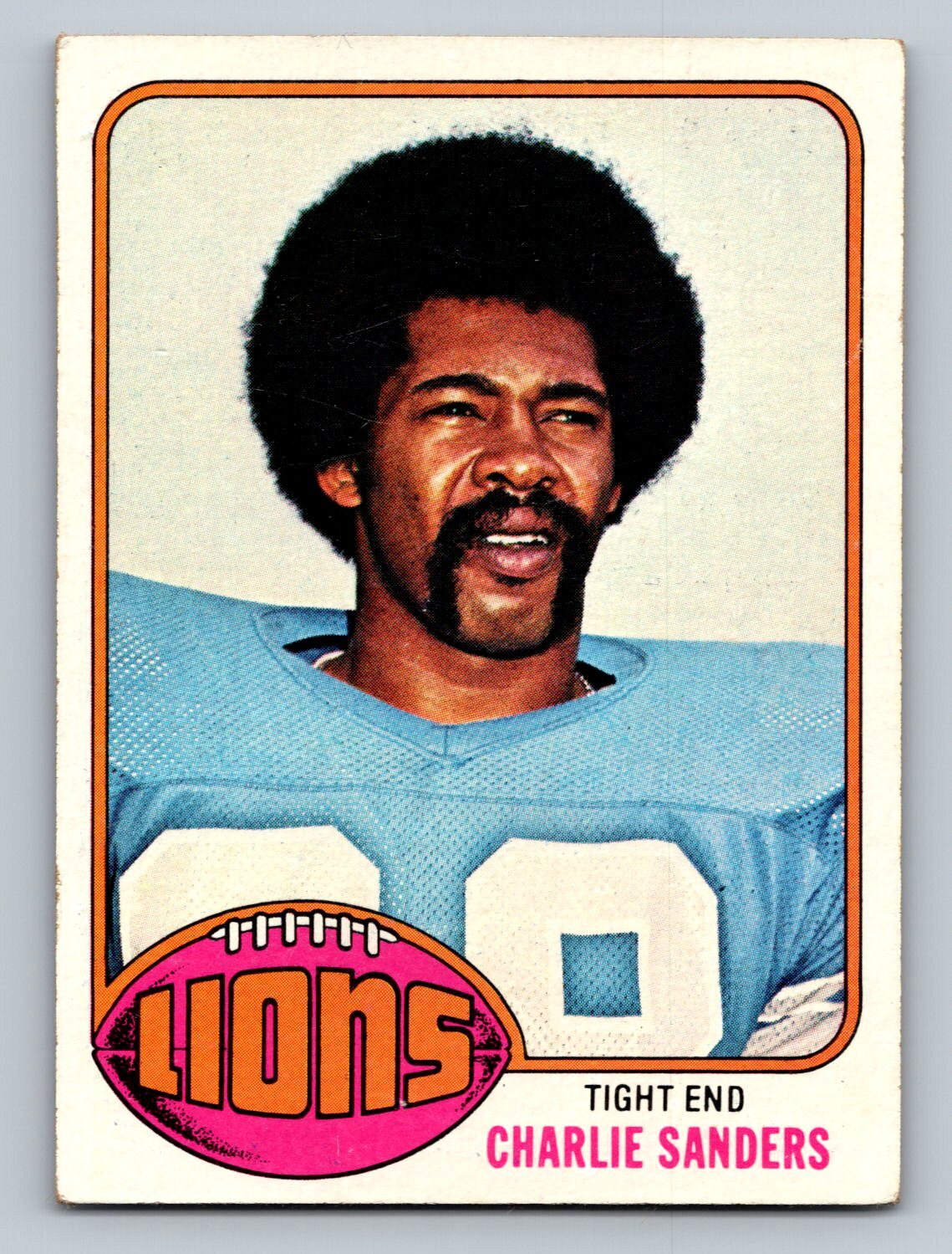 1976 Topps #265 Charlie Sanders   Detroit Lions