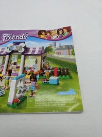 Lego Friends Heartlake Puppy Daycare Instruction Manual Only 41124