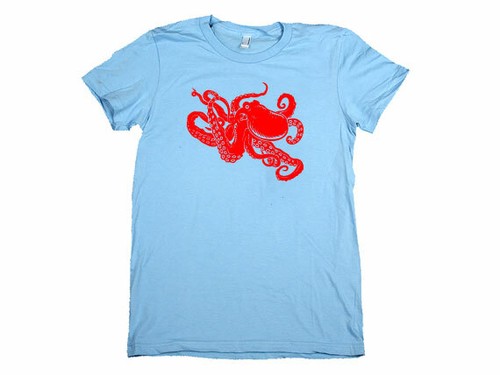 Brand New OCTOPUS TSHIRT Mens Womens Kids SM-5XL - Picture 2 of 2