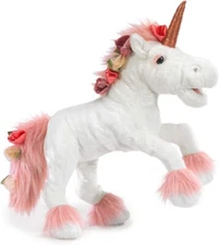 Folkmanis Unicorn with Music Box Hand Puppet