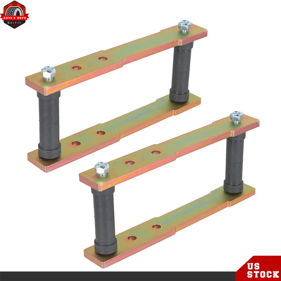 Kit de elevación de grillete de resorte de hoja trasera ajustable de 1" a 4" para plumero de dardos Valiant Foto 3 de 4